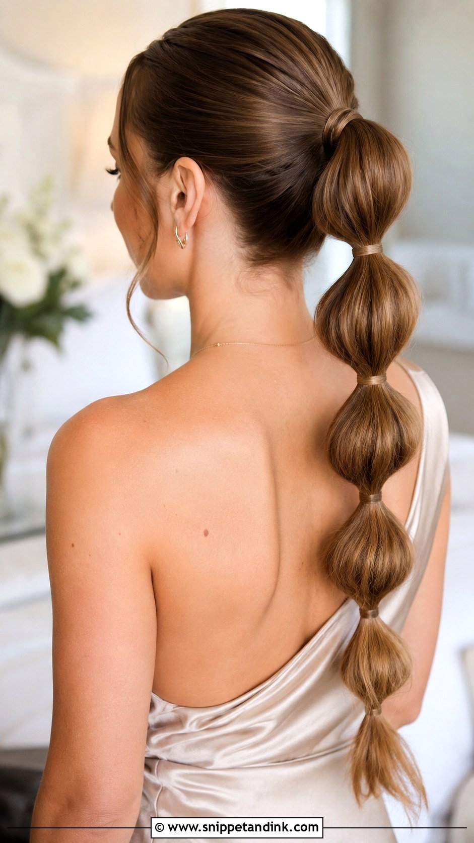 Maid Of Honor Bubble Ponytail - Snippet and Ink - 30 Maid of Honor Hair Ideas