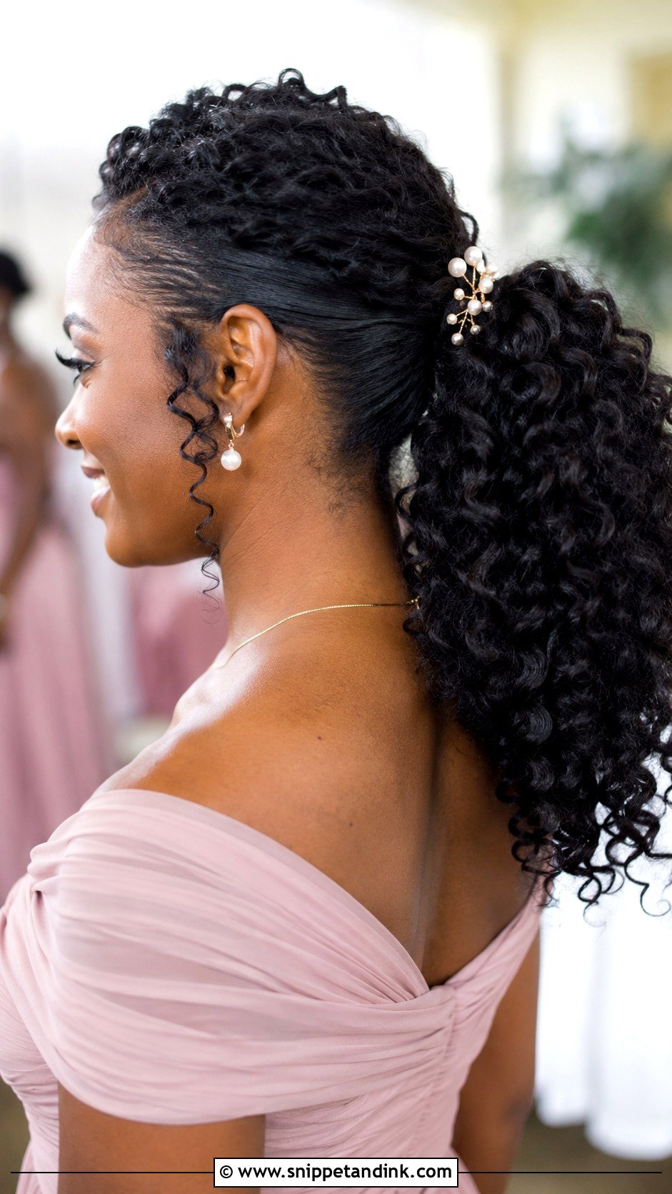 Maid Of Honor Curly Ponytail - Snippet and Ink - 15 Maid of Honor Ponytail Hairstyles