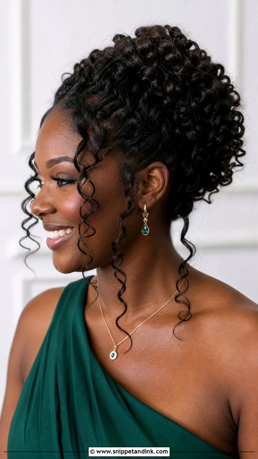 Maid Of Honor Curly Updo - Snippet and Ink - 25 Maid of Honor Hairstyles Updo