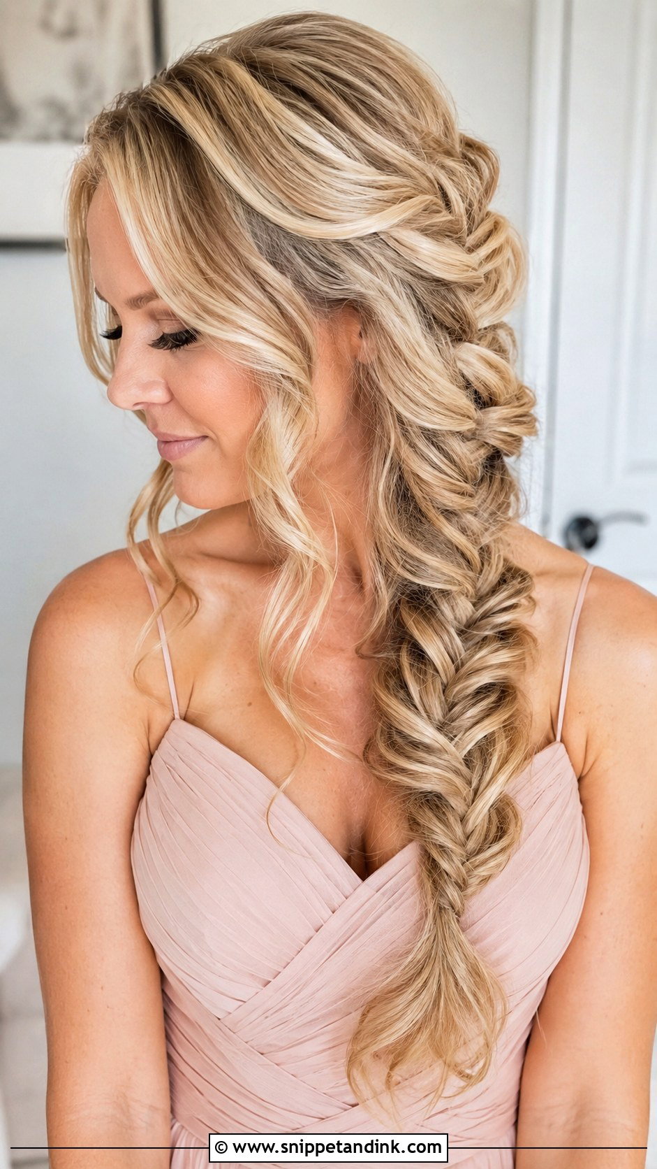 Maid Of Honor Fishtail Braid For Long Hair - Snippet and Ink - 20 Maid of Honor Hairstyles for Long Hair