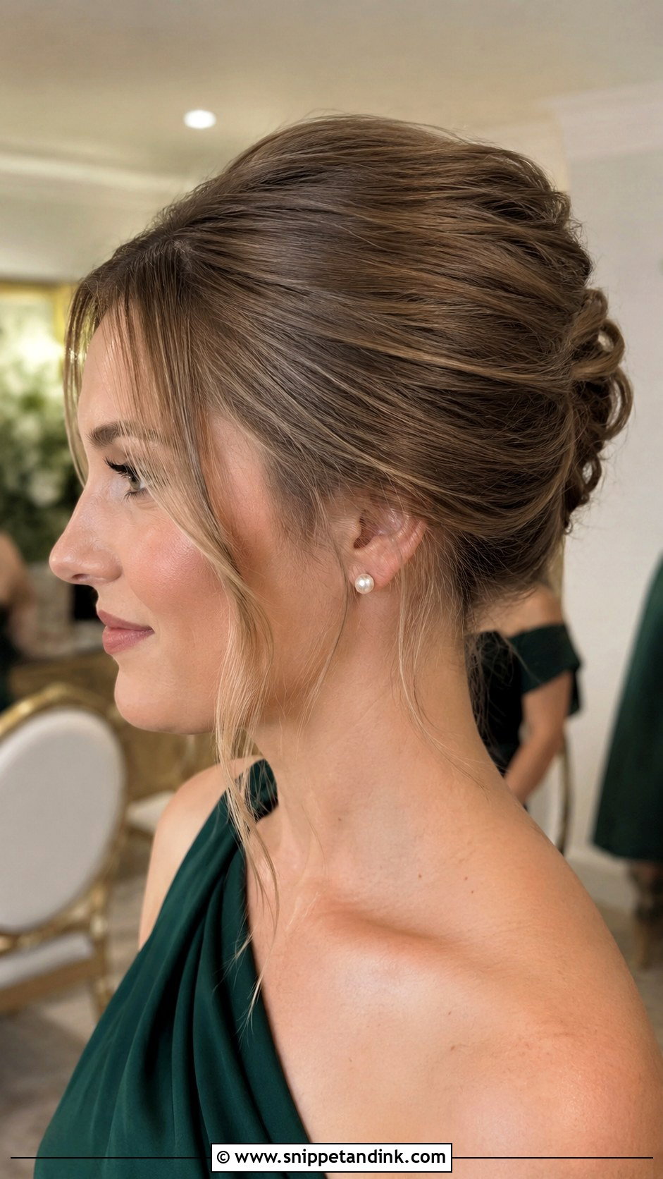 Maid Of Honor French Twist - Snippet and Ink - 15 Maid of Honor Wedding Hairstyles