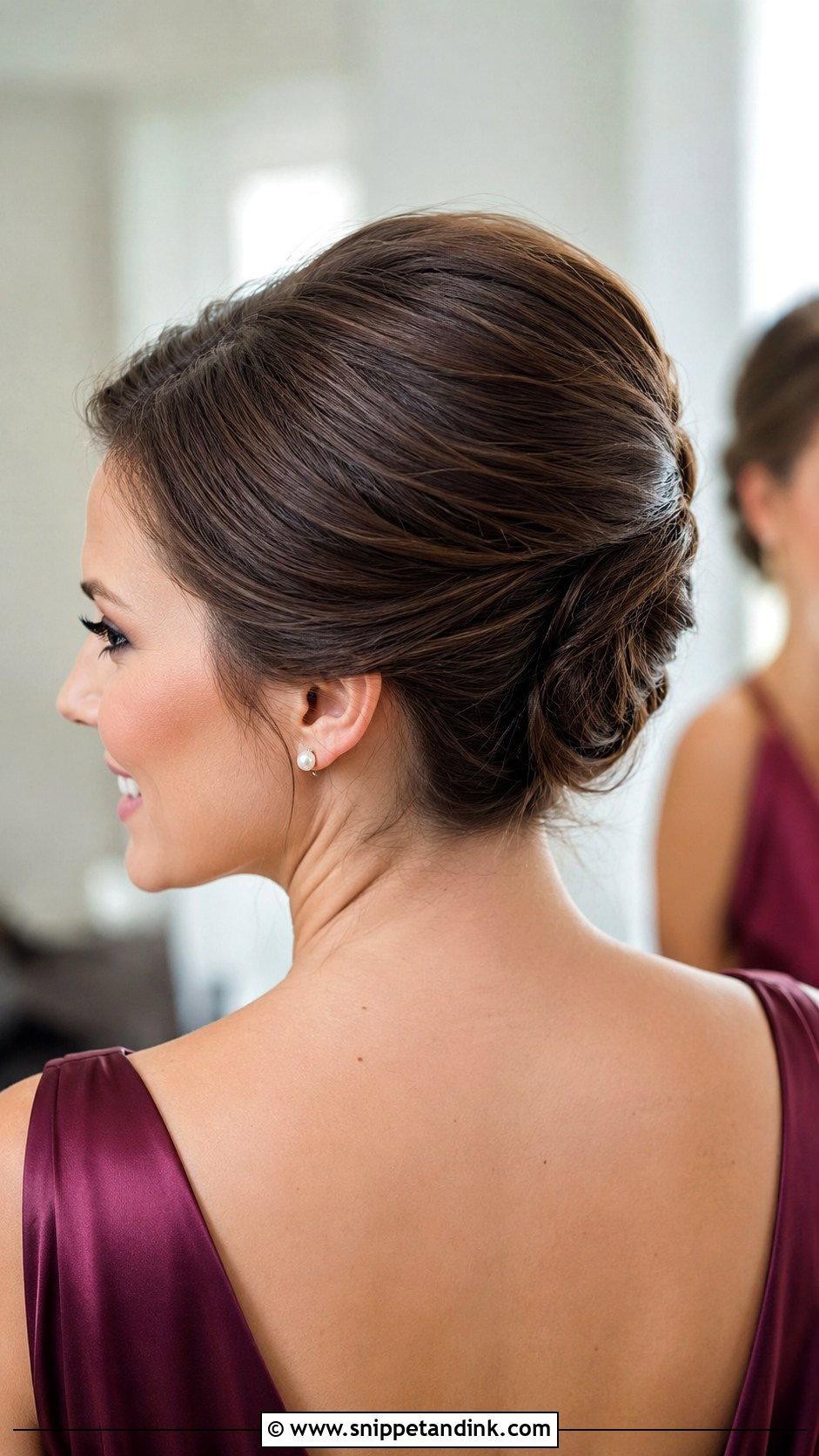 Maid Of Honor French Twist - Snippet and Ink - 30 Maid of Honor Hair Ideas