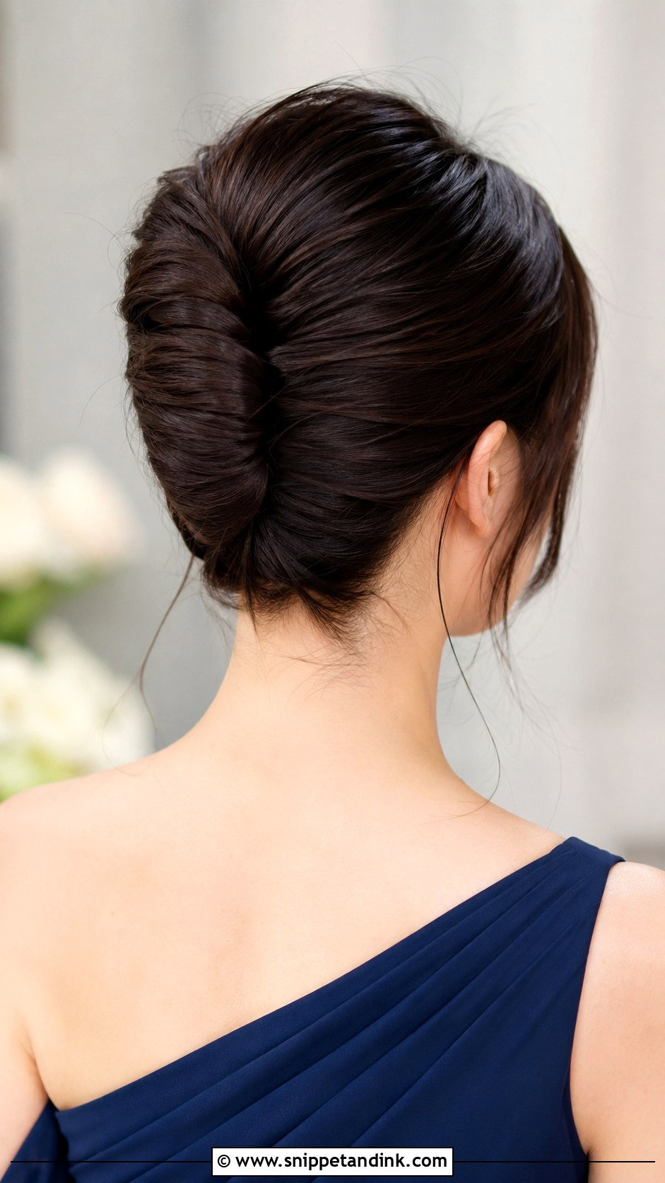 Maid Of Honor French Twist For Long Hair - Snippet and Ink - 20 Maid of Honor Hairstyles for Long Hair