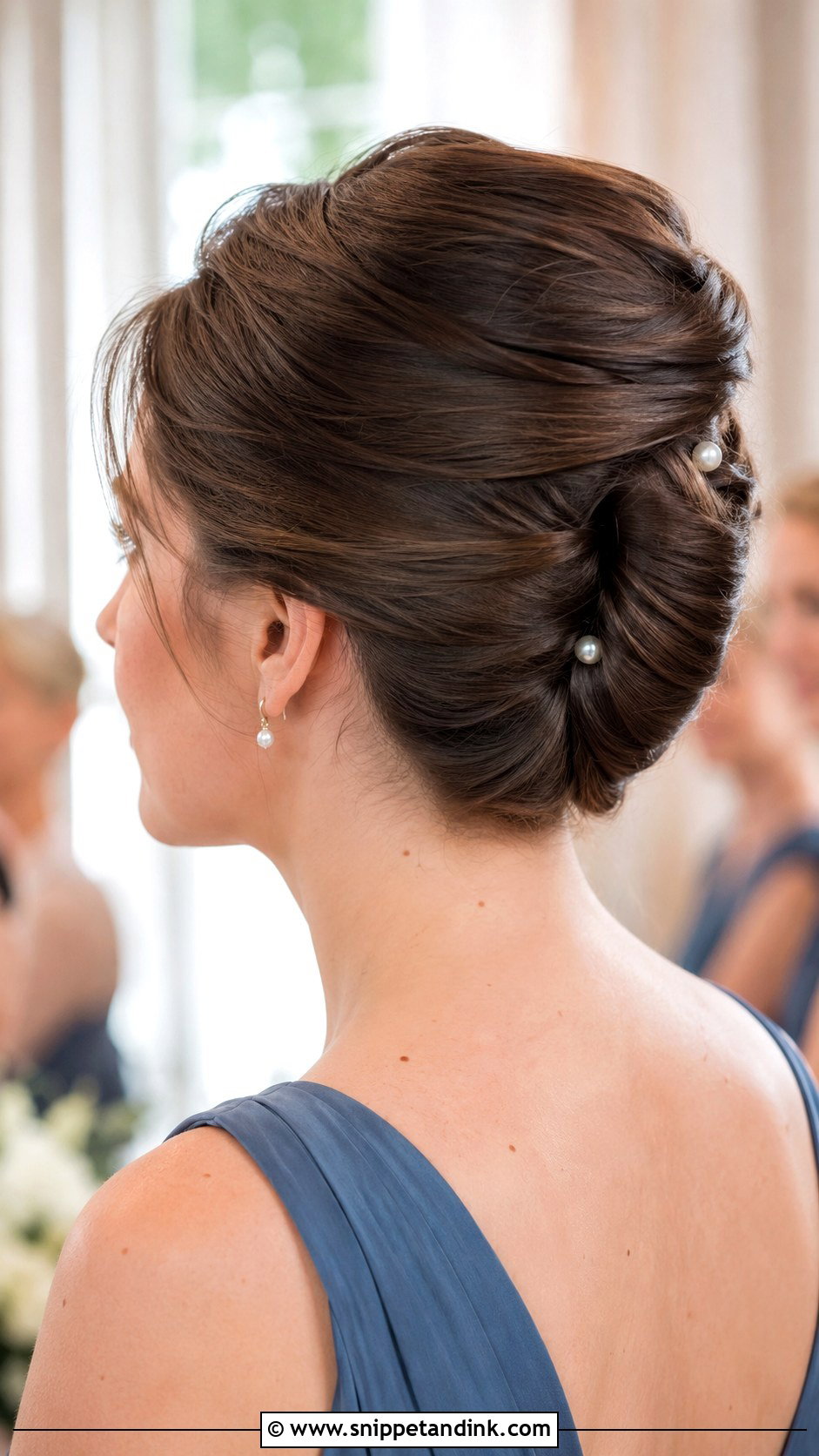 Maid Of Honor French Twist - Snippet and Ink - 15 Maid of Honor Wedding Hair Ideas