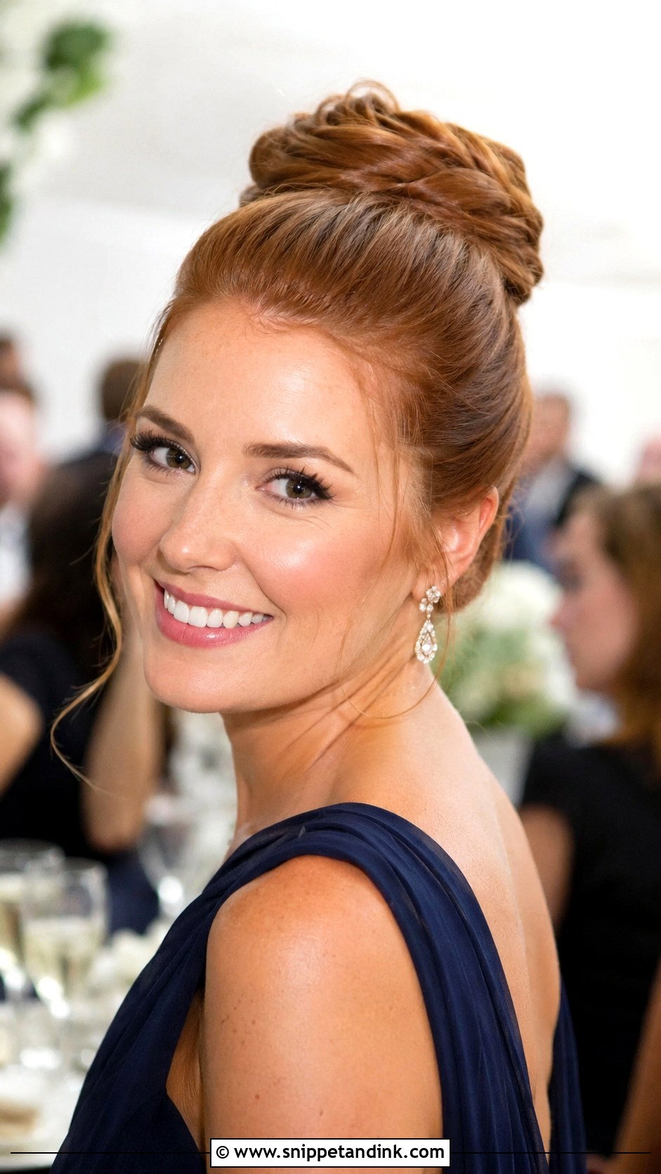 Maid Of Honor Hollywood Waves - Snippet and Ink - 15 Maid of Honor Wedding Hair Ideas