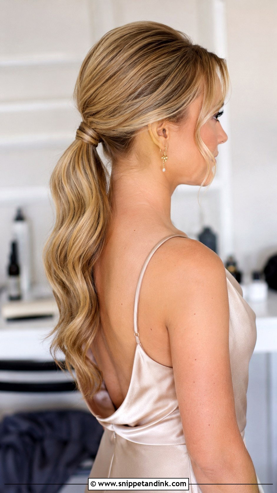 Maid Of Honor Low Ponytail - Snippet and Ink - 15 Maid of Honor Ponytail Hairstyles
