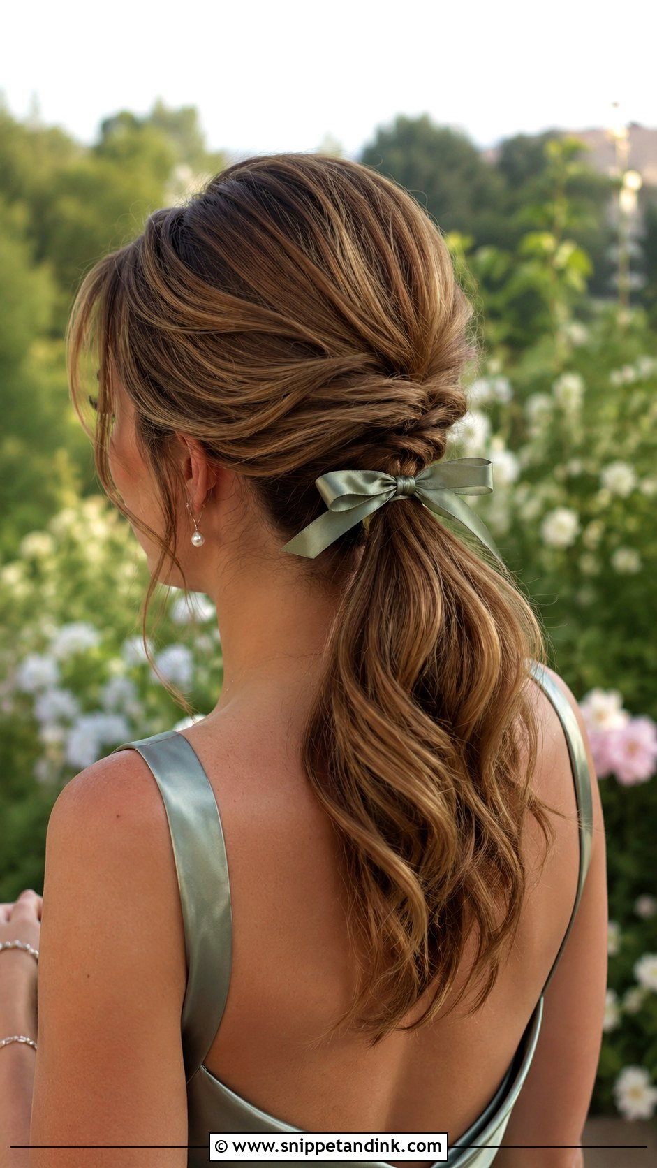 Maid Of Honor Ponytail With Bow - Snippet and Ink - 15 Maid of Honor Ponytail Hairstyles