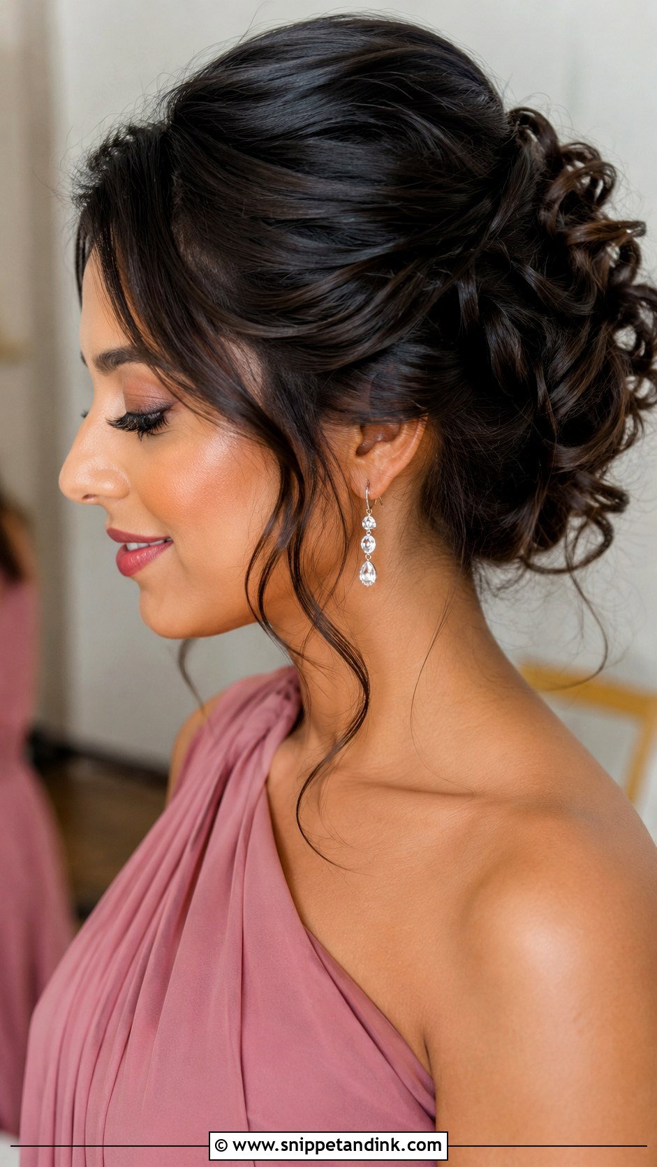 Maid Of Honor Textured Updo For Long Hair - Snippet and Ink - 20 Maid of Honor Hairstyles for Long Hair