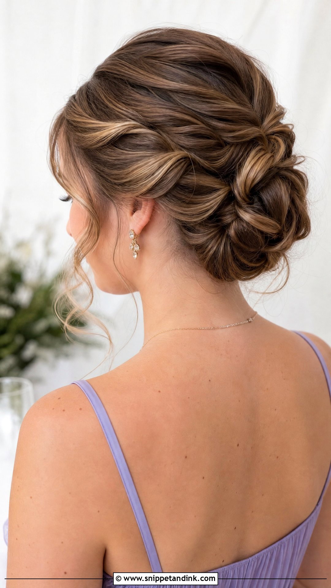 Maid Of Honor Twisted Low Updo - Snippet and Ink - 25 Maid of Honor Hairstyles Updo