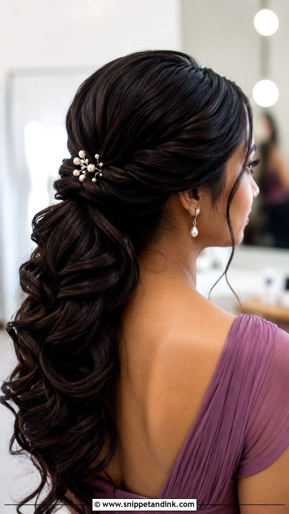 Maid Of Honor Twisted Ponytail - Snippet and Ink - 15 Maid of Honor Ponytail Hairstyles