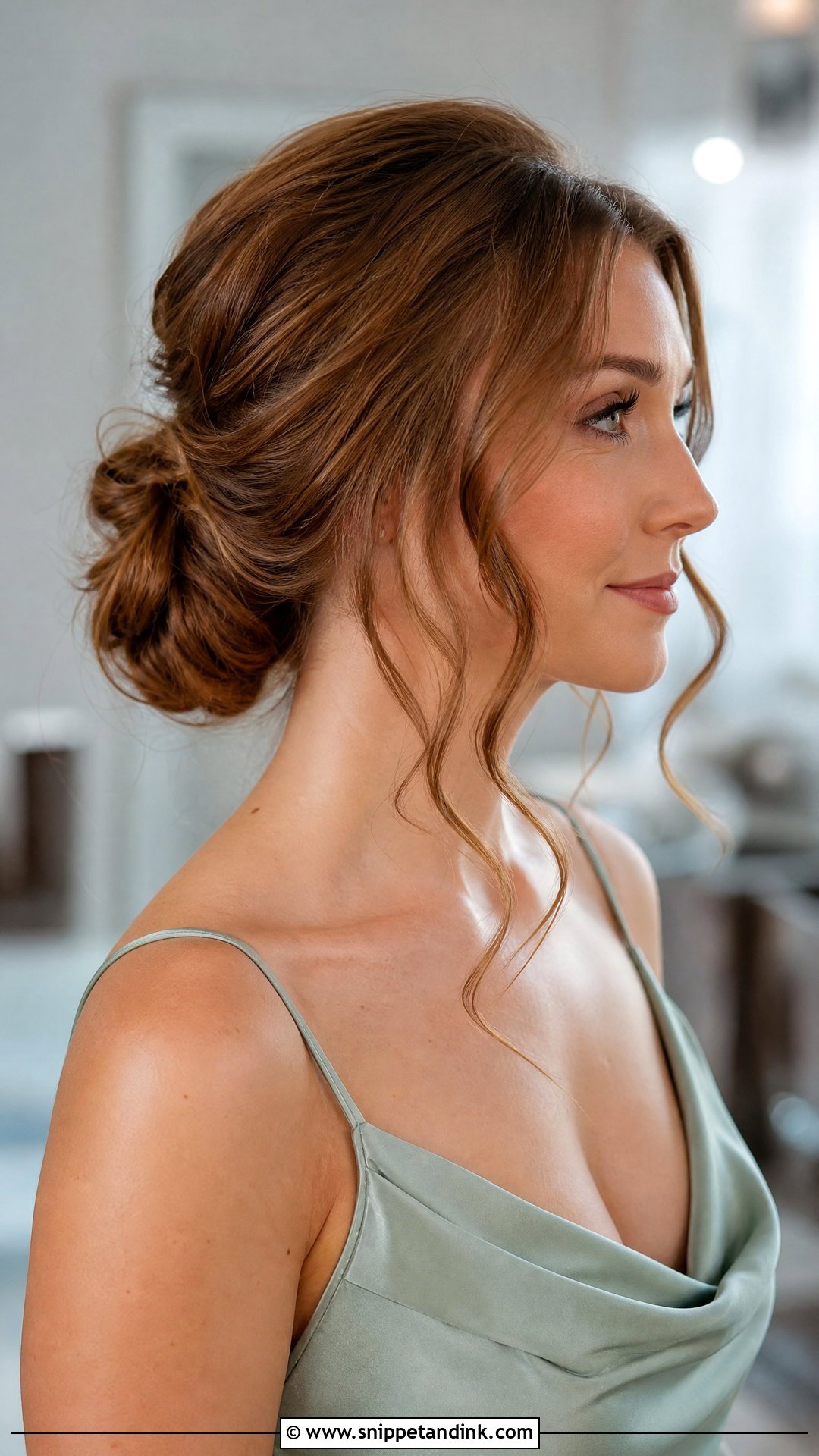 Maid Of Honor Updo With Face Framing Pieces - Snippet and Ink - 25 Maid of Honor Hairstyles Updo