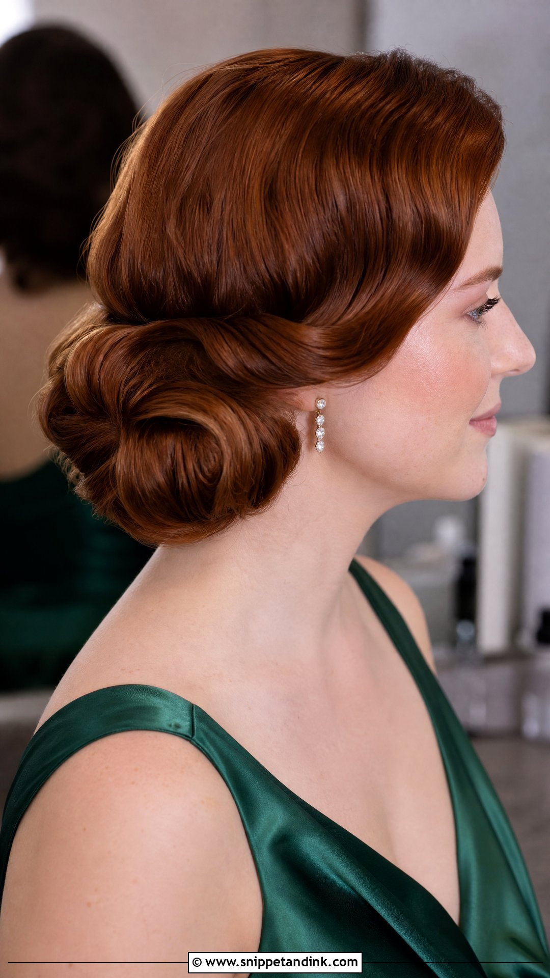 Maid Of Honor Vintage Updo - Snippet and Ink - 25 Maid of Honor Hairstyles Updo