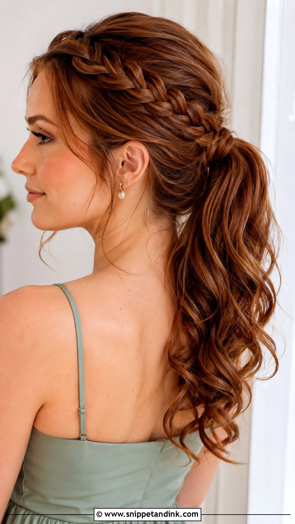 Maid Of Honour Braided Ponytail - Snippet and Ink - 25 Maid of Honour Hairstyles