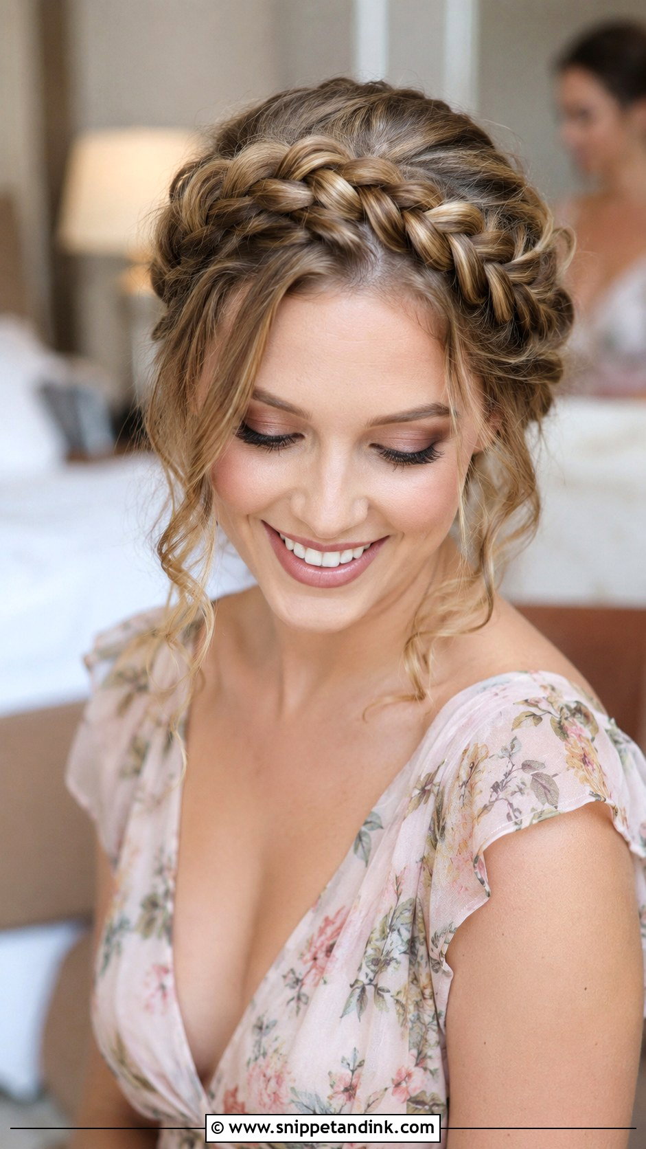 Maid Of Honour Crown Braid - Snippet and Ink - 25 Maid of Honour Hairstyles