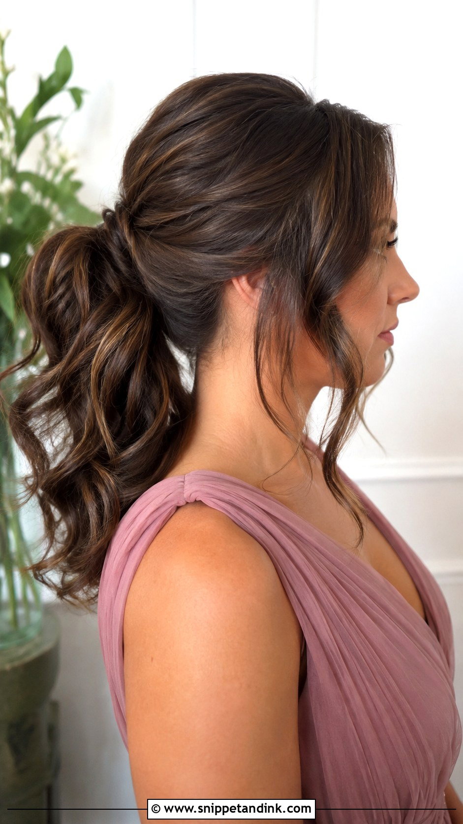 Maid Of Honour Wavy Ponytail - Snippet and Ink - 25 Maid of Honour Hairstyles