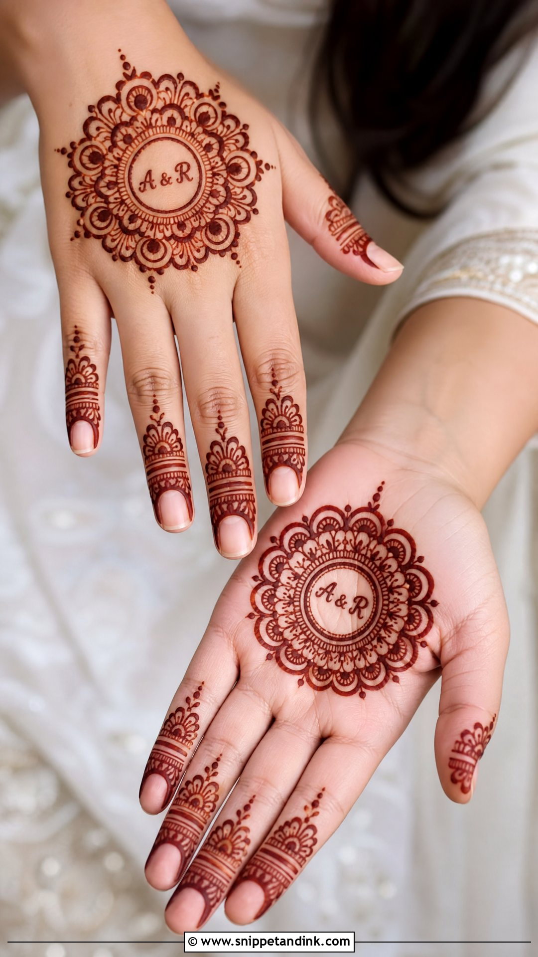 Mandala Anniversary Mehndi Design - Snippet and Ink - 20 25 Anniversary Mehndi Design Ideas