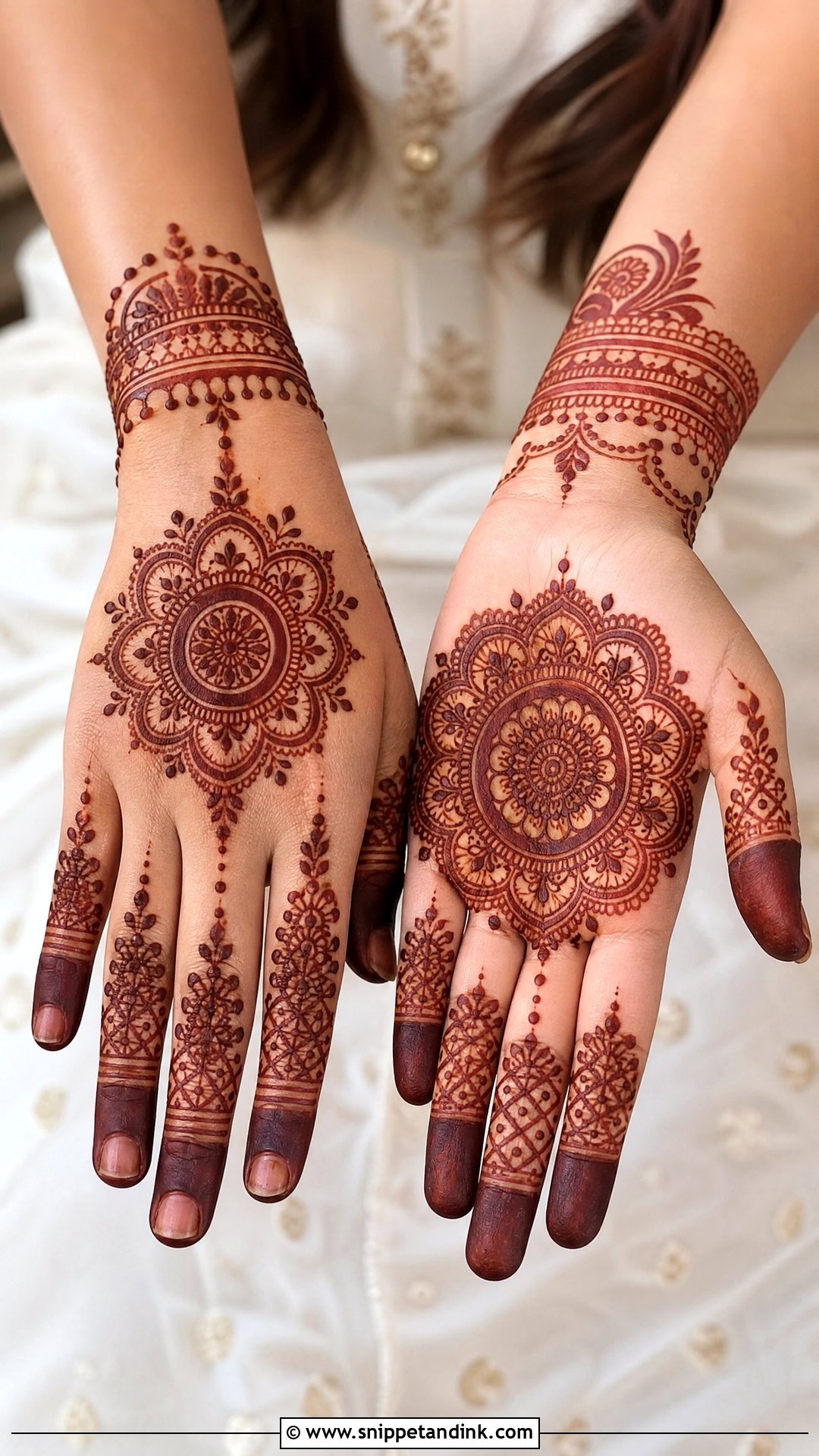 Mandala Bridal Mehndi Design - Snippet and Ink - 20 Bridal Unique Mehndi Design Ideas