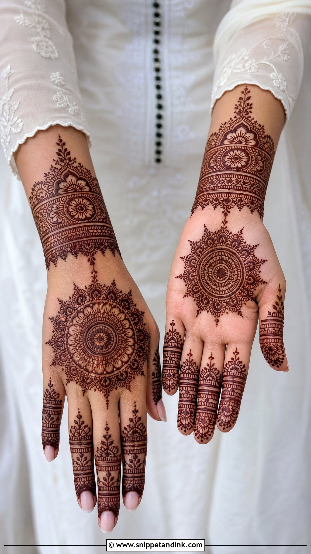 Mandala Bridal Mehndi Design - Snippet and Ink - 20 Bridal Wedding Mehndi Designs Brides