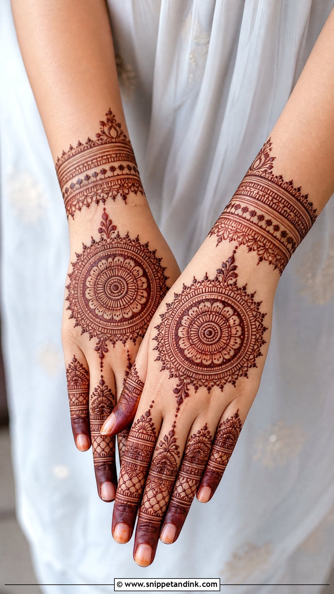 Mandala Bridal Mehndi Design - Snippet and Ink - 20 Wedding Mehndi Designs for Hands