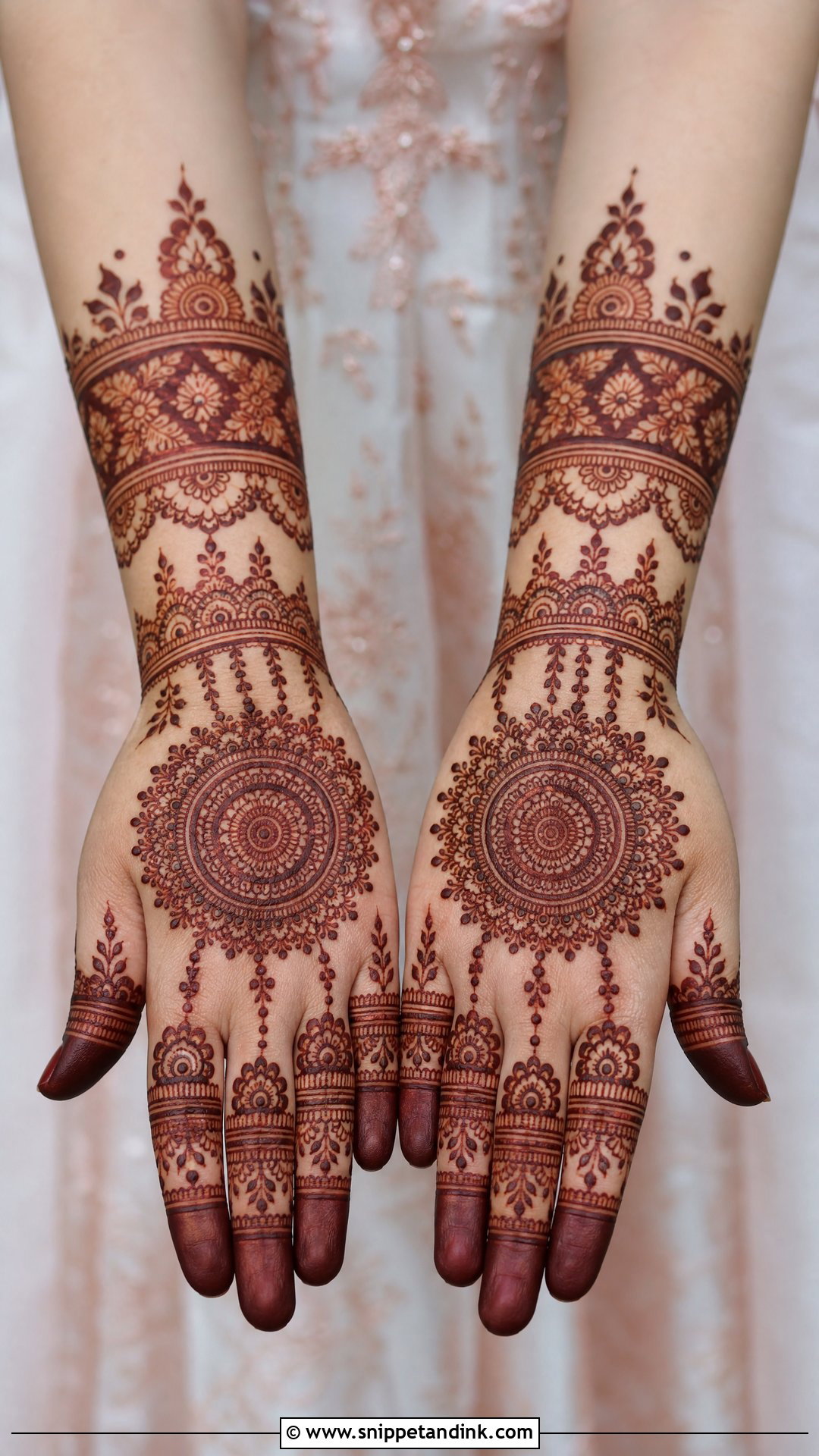 Mandala Bridal Mehndi Design - Snippet and Ink - 25 Bridal Mehndi Designs for Bride