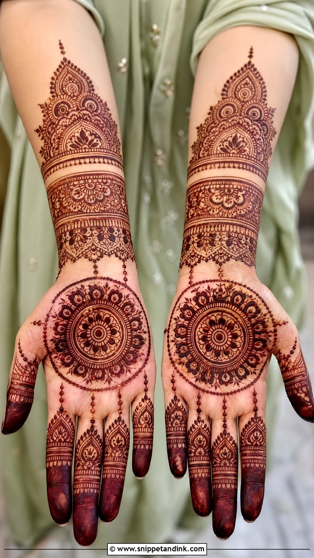 Mandala Bridal Mehndi Design - Snippet and Ink - 25 Bridal Mehndi Designs Indian Weddings