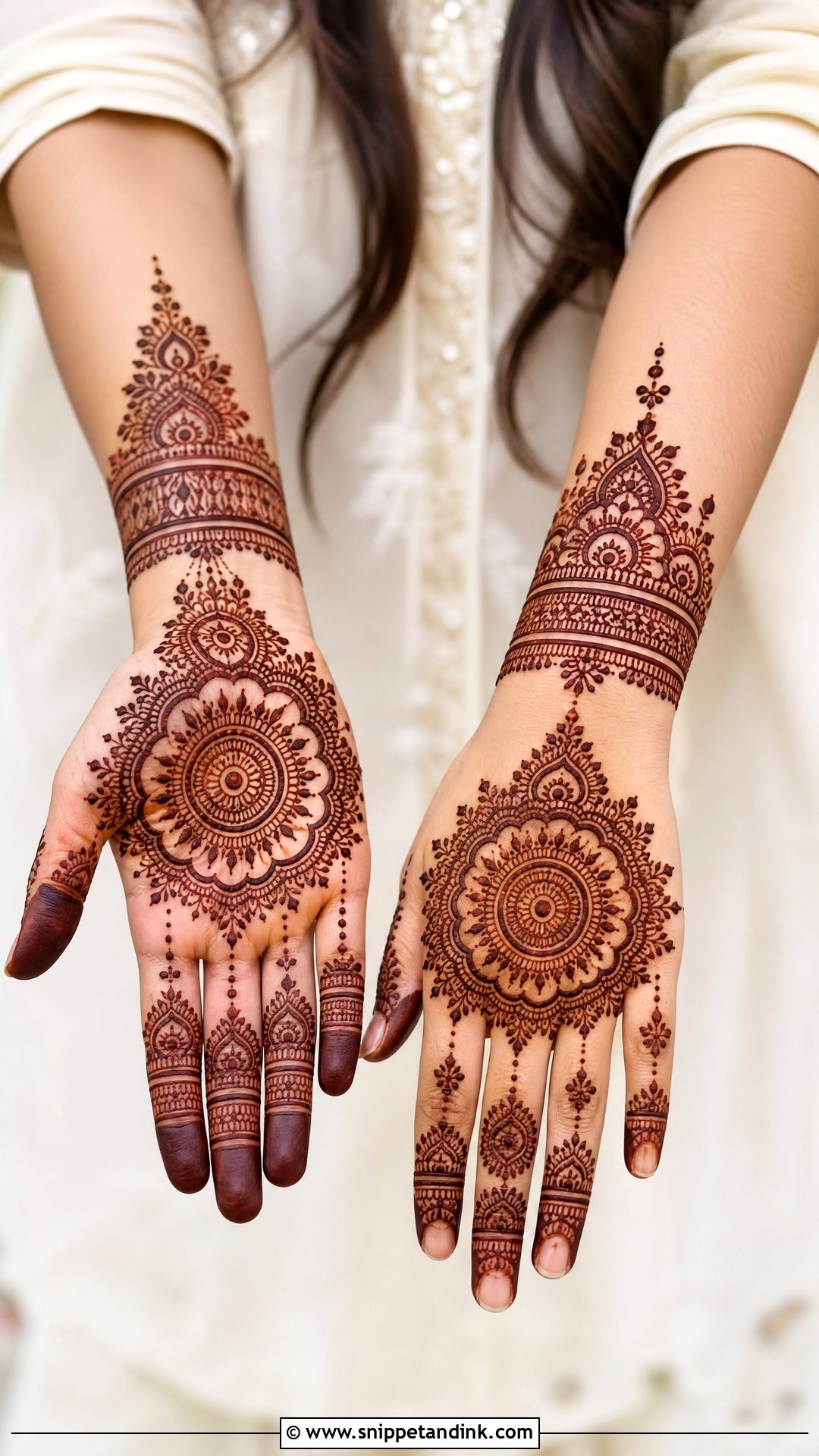 Mandala Bridal Mehndi Design - Snippet and Ink - 25 Mehndi Designs for Wedding