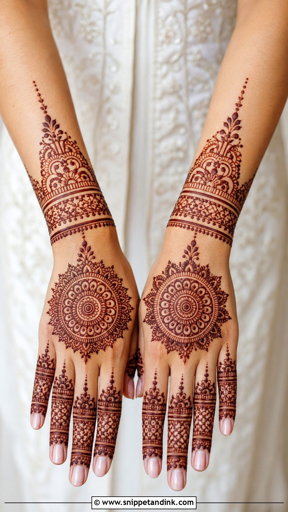 Mandala Bridal Mehndi Design - Snippet and Ink - 30 Bridal Wedding Mehendi Designs