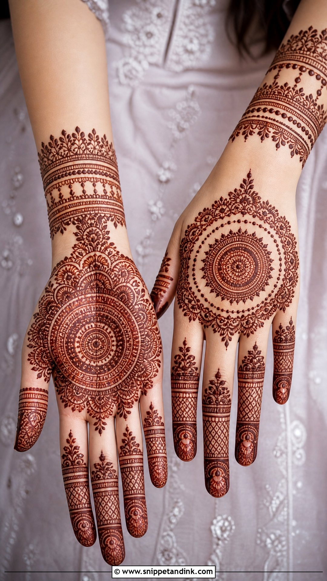 Mandala Bridal Mehndi Design - Snippet and Ink - 30 Mehndi Designs for Bride