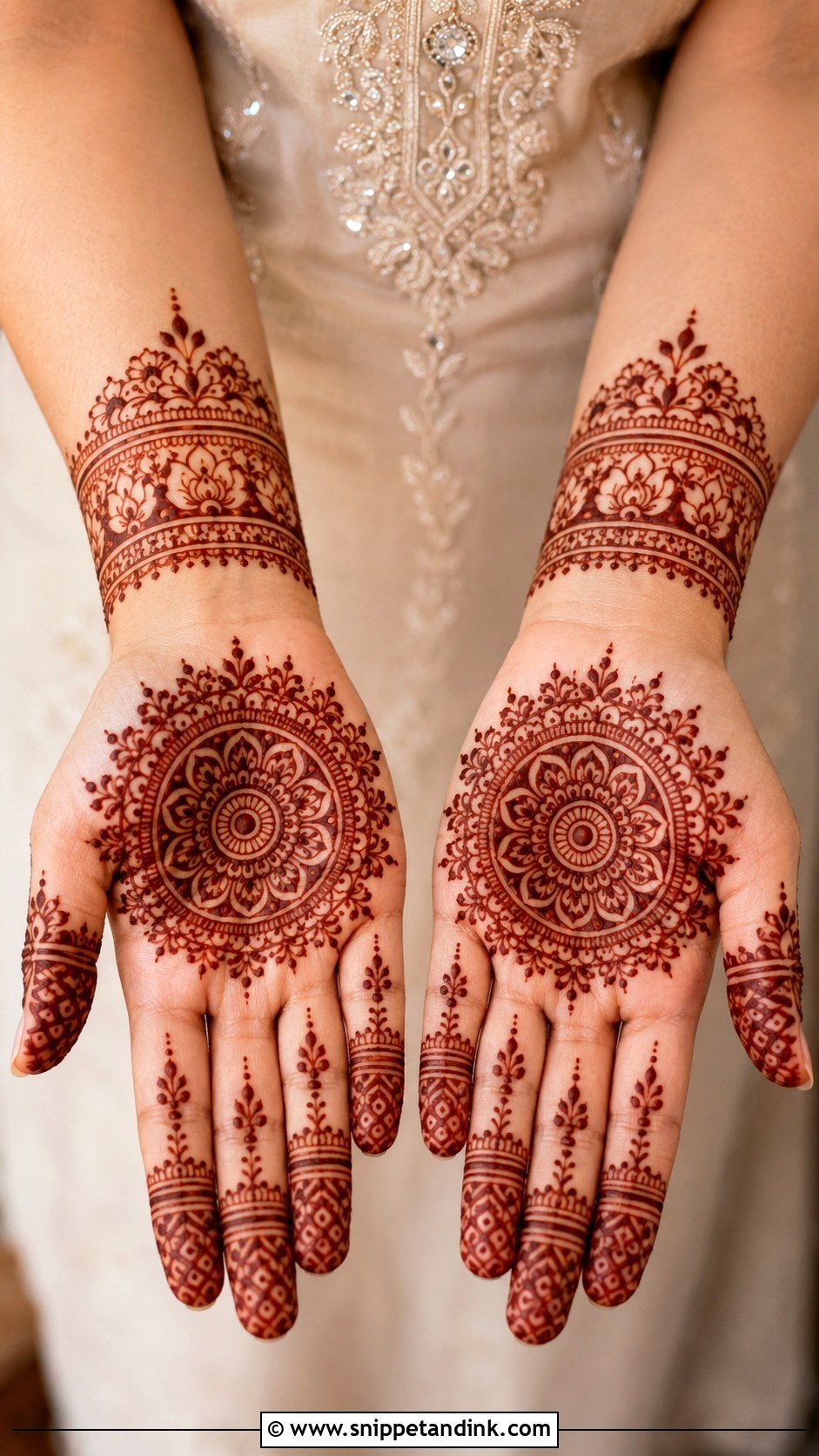 Mandala Bridal Mehndi Design - Snippet and Ink - 35 New Bridal Mehndi Designs