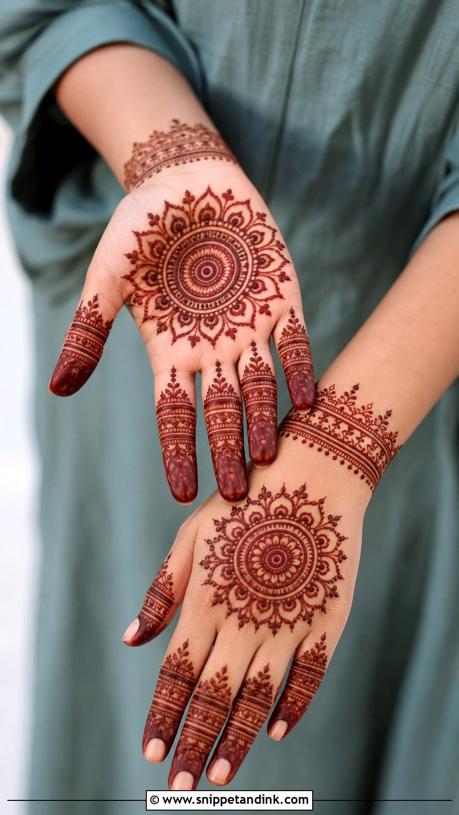 Mandala Eid Mehndi Design - Snippet and Ink - 35 Mehndi Designs for Eid