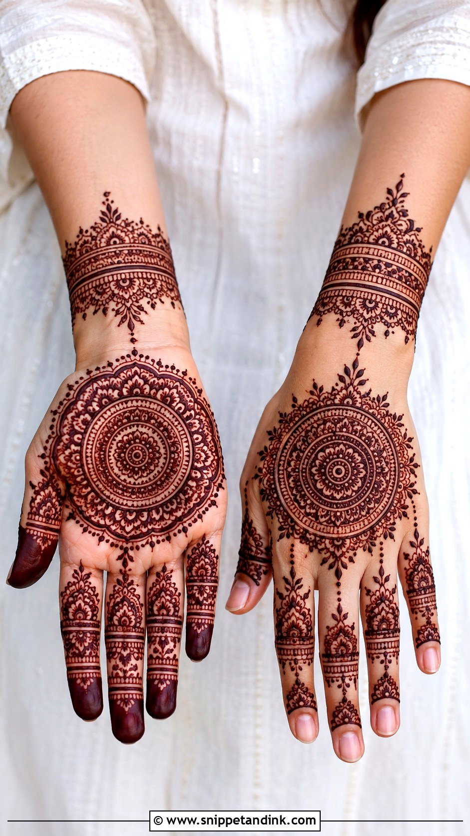 Mandala Mehndi Design - Snippet and Ink - 30 New Trending Mehndi Designs
