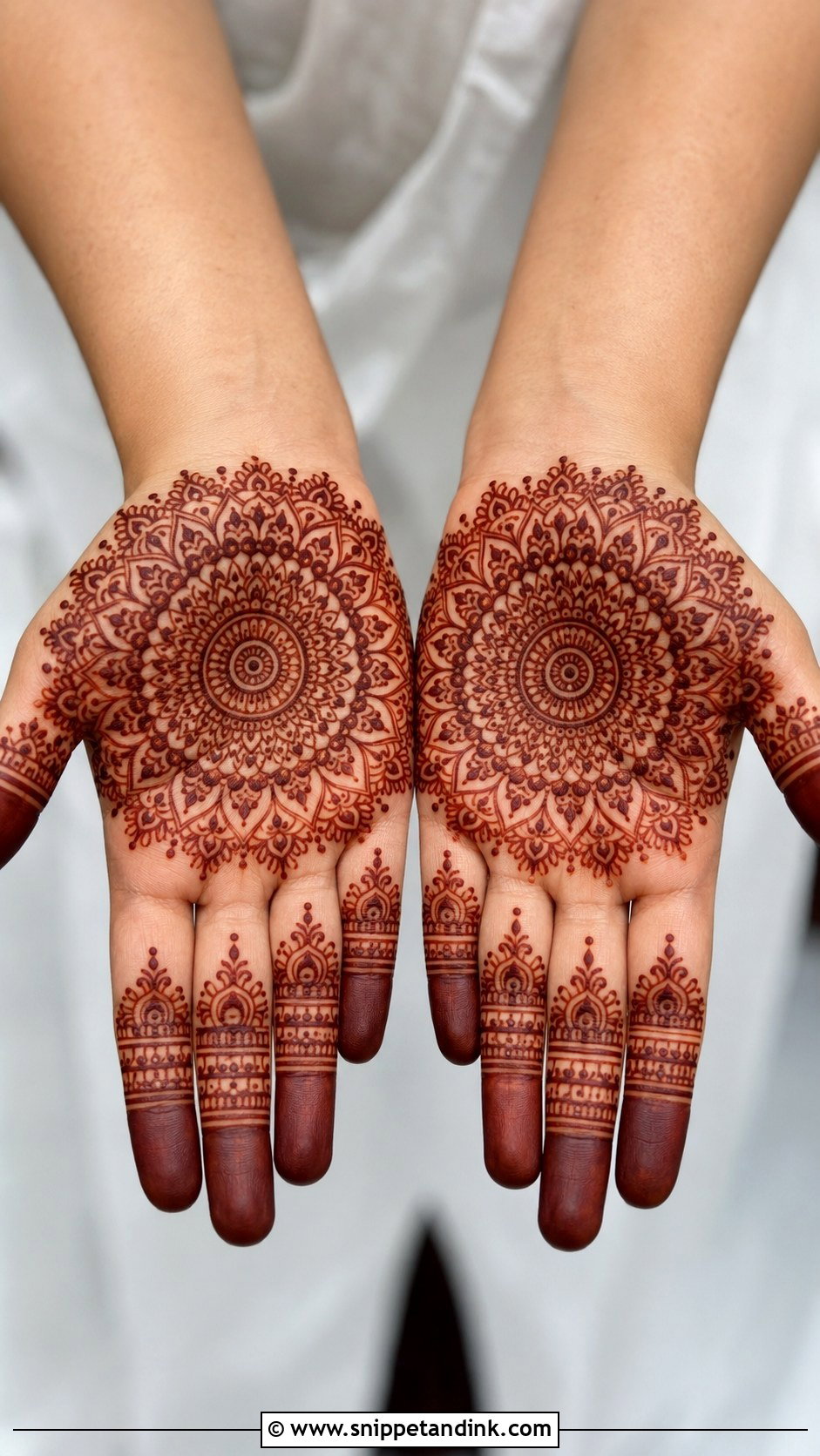 Mandala Mehndi Design - Snippet and Ink - 35 Beautiful Mehndi Design Ideas