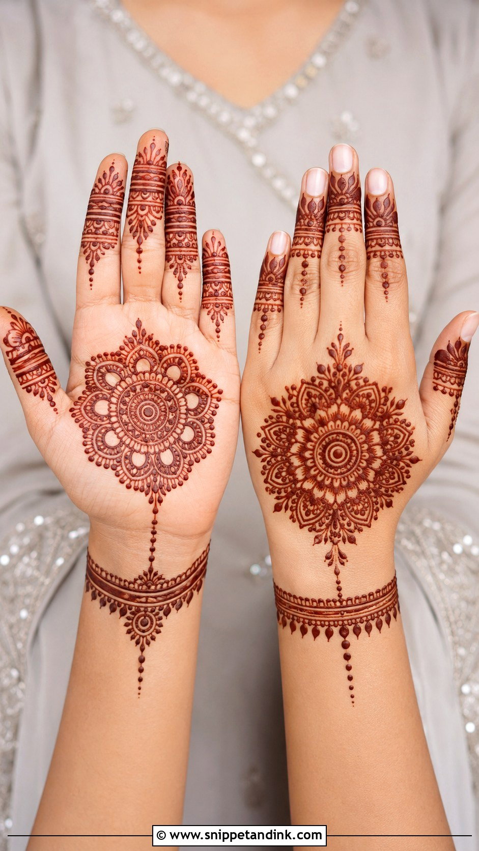 Mandala Mehndi Design - Snippet and Ink - 35 Henna (Mehndi) Design Ideas