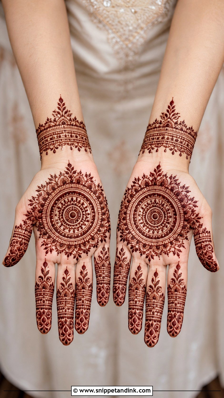 Mandala Mehndi Design - Snippet and Ink - 35 Mehndi Art Designs