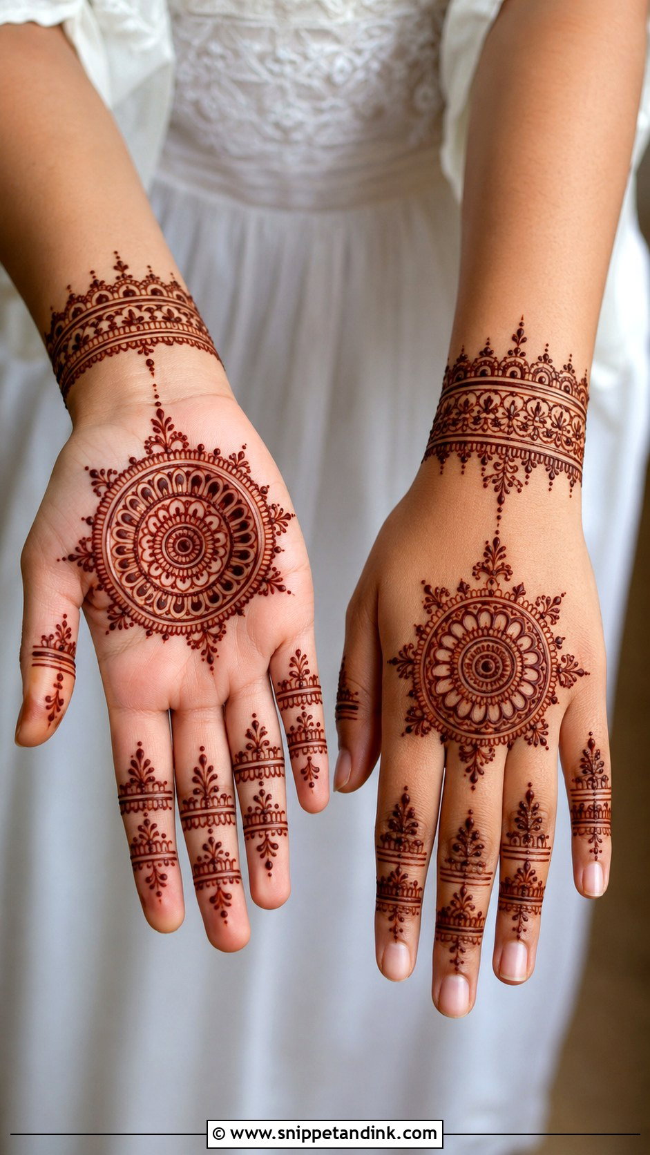 Mandala Mehndi Design For Hands - Snippet and Ink - 35 New Mehndi Designs