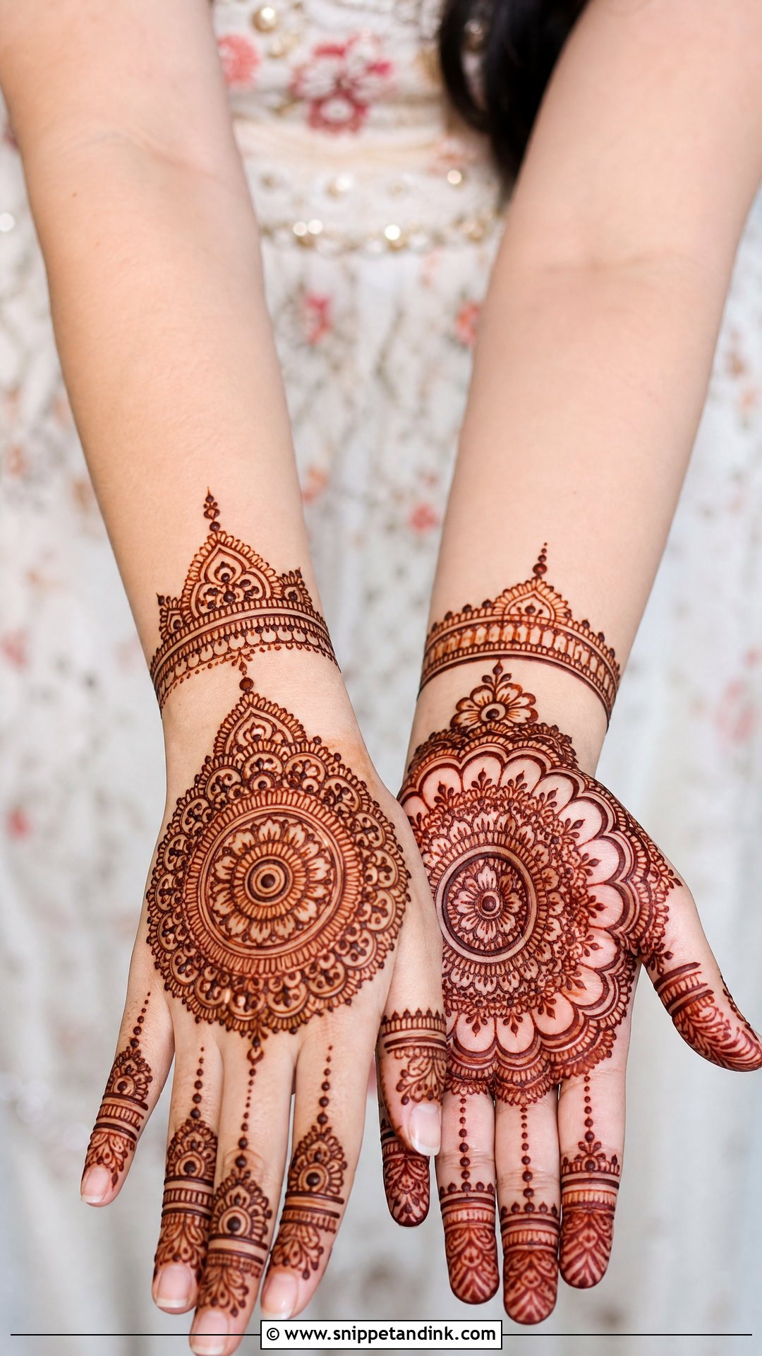 Mandala Mehndi Design For Wedding - Snippet and Ink - 20 Mehndi Designs for Wedding Function
