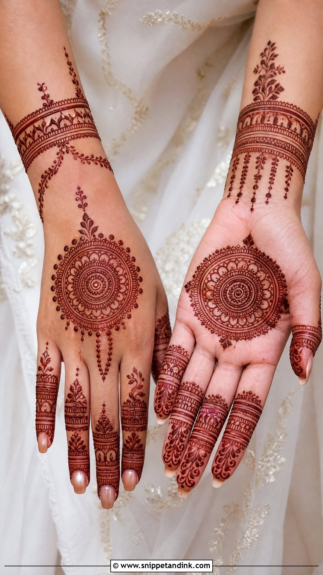 Mandala Muslim Bridal Mehndi Design - Snippet and Ink - 20 Bridal Mehndi Designs Muslim Bride