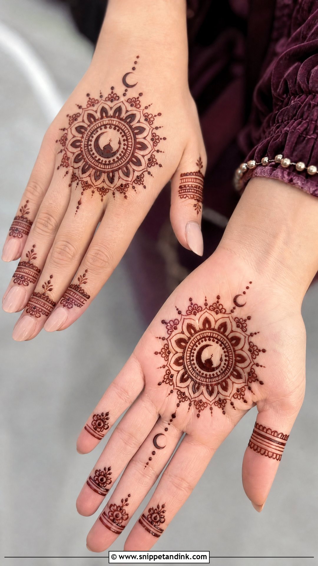 Mandala Ramzan Mehndi Design - Snippet and Ink - 30 Ramzan Mehndi Design Ideas