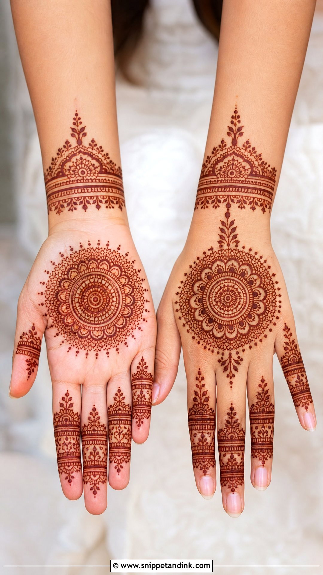 Mandala Shaadi Mehndi Design - Snippet and Ink - 20 Shaadi Mehndi Design Ideas