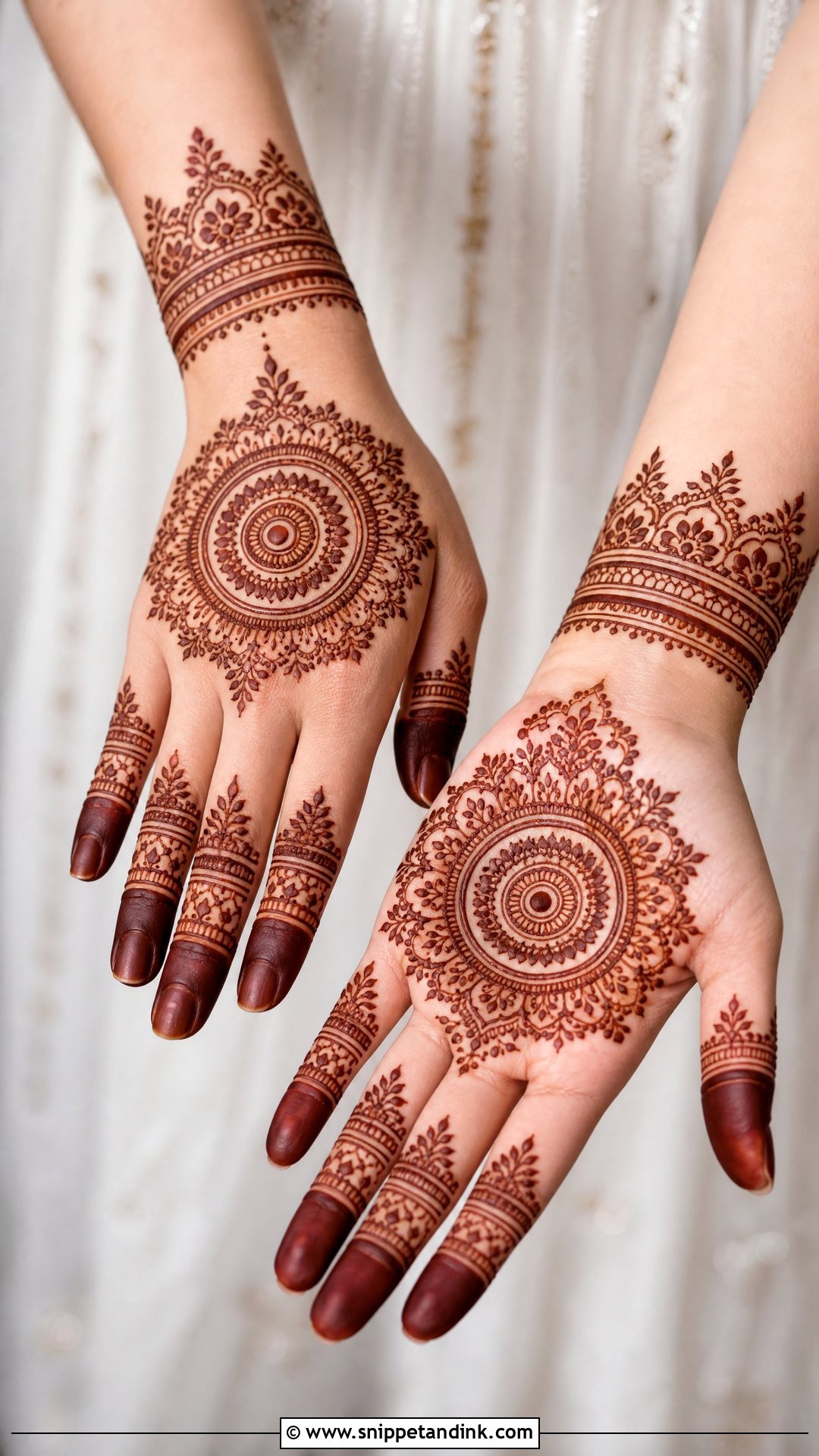 Mandala Wedding Mehndi Design - Snippet and Ink - 20 Wedding Mehndi Design Ideas