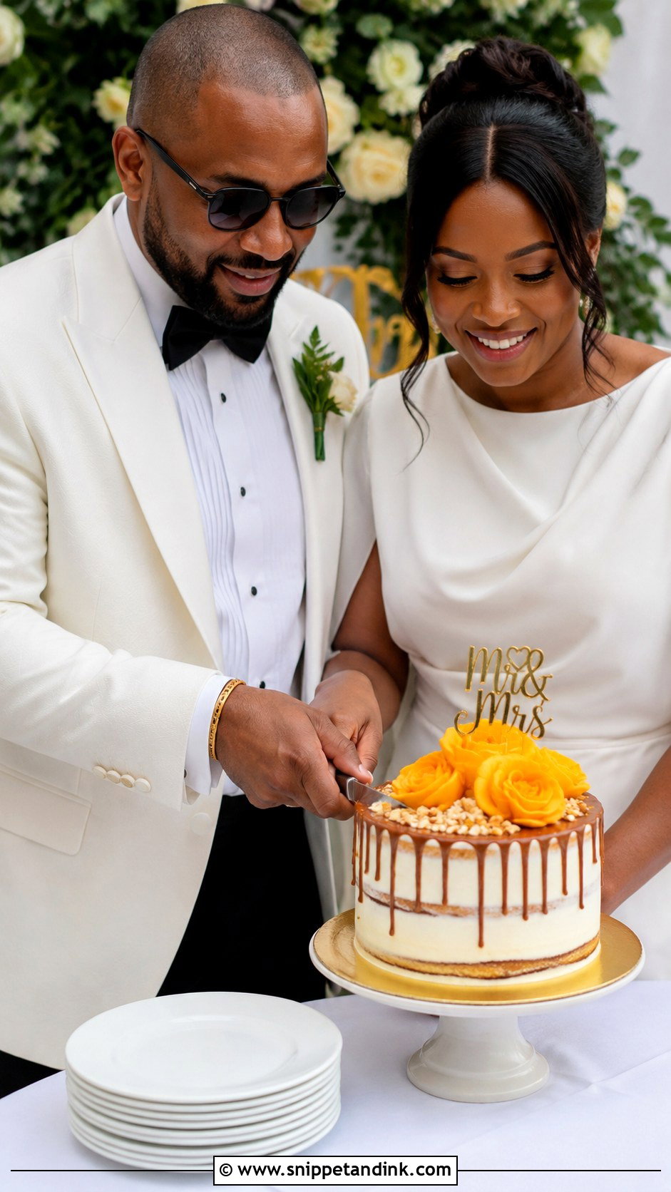 Mango Bravo Cutting Cake - Snippet and Ink - 20 Mango Bravo Cake Ideas for Wedding