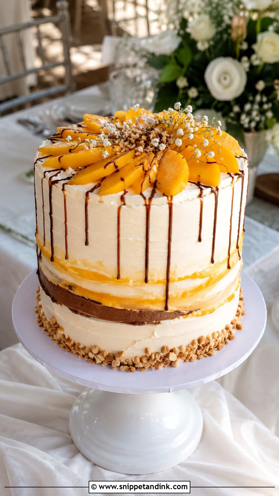 Mango Bravo Wedding Cake - Snippet and Ink - 20 Mango Bravo Cake Ideas for Wedding