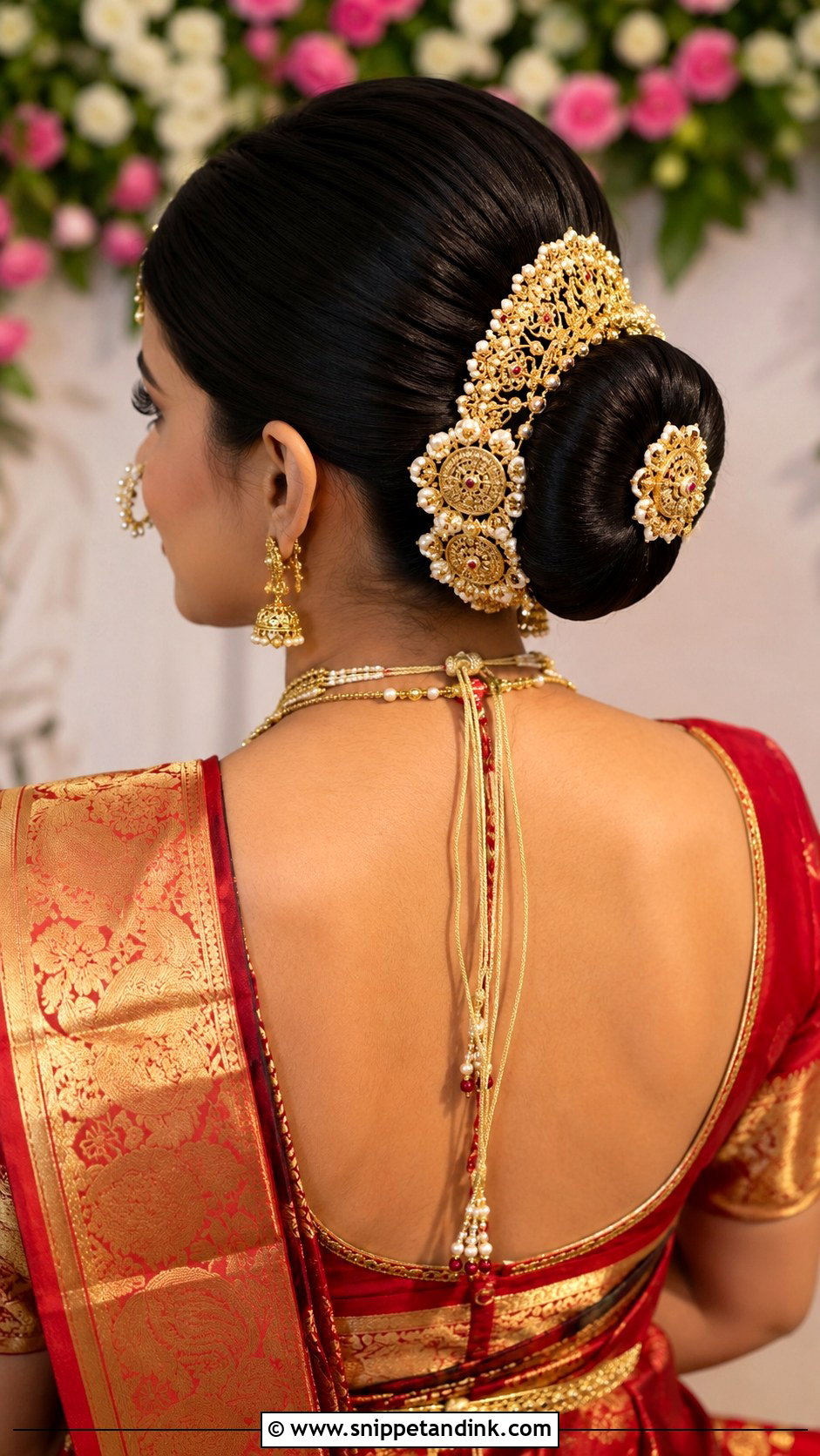 Marathi Bridal Khopa Hairstyle - Snippet and Ink - 15 Marathi Bridal Hairstyles