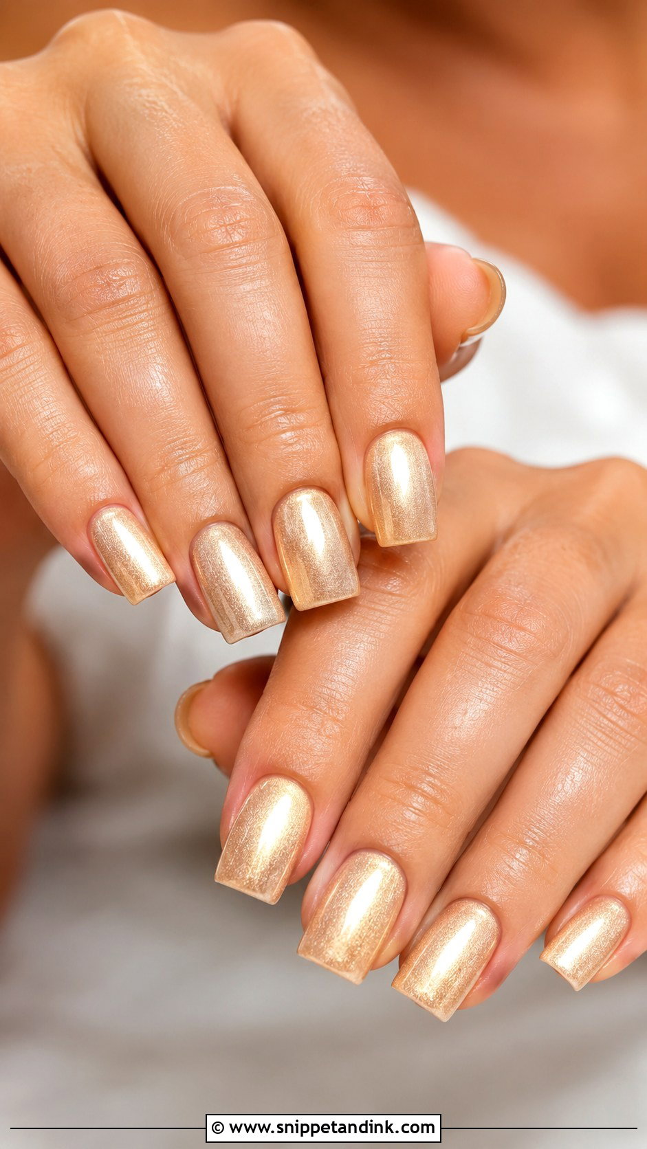 Marble Square Wedding Nails - Snippet and Ink - 30 Wedding Nails Square