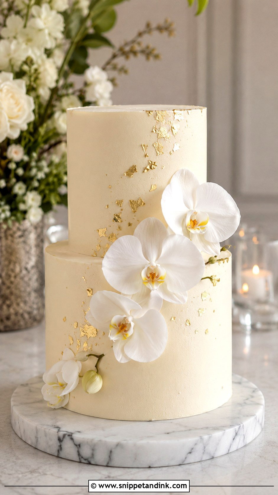 Marble Wedding Cake Plate - Snippet and Ink - 20 Wedding Cake Plate Ideas