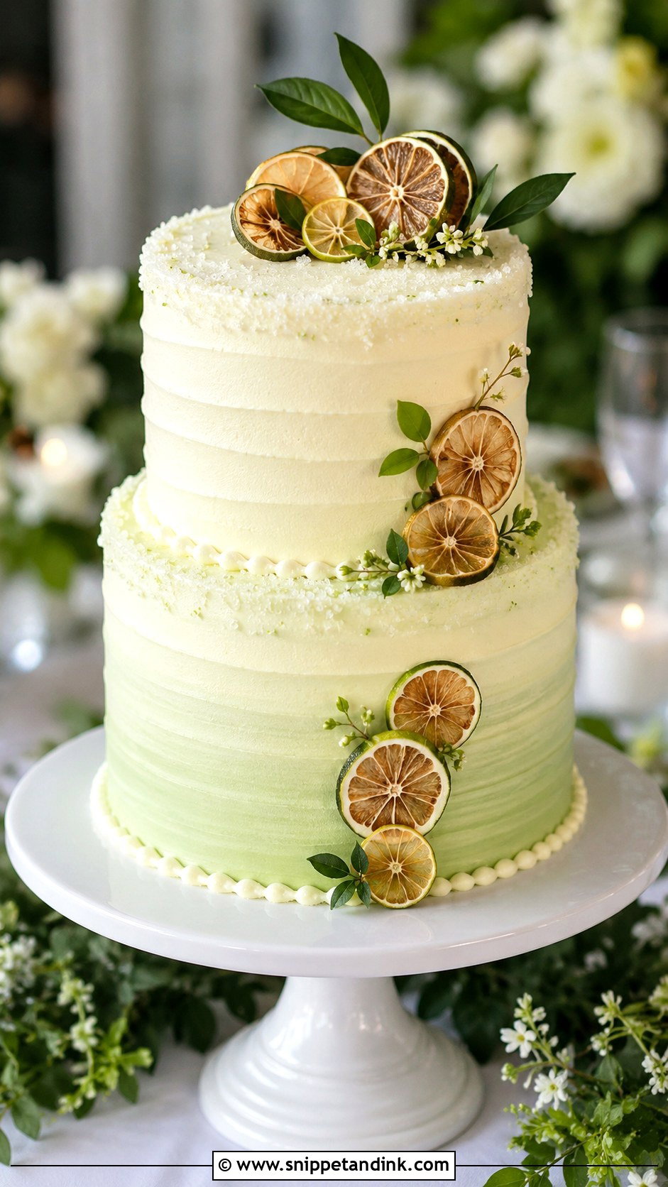 Margarita Wedding Cake - Snippet and Ink - 20 Cocktail Cake Design Ideas for Wedding
