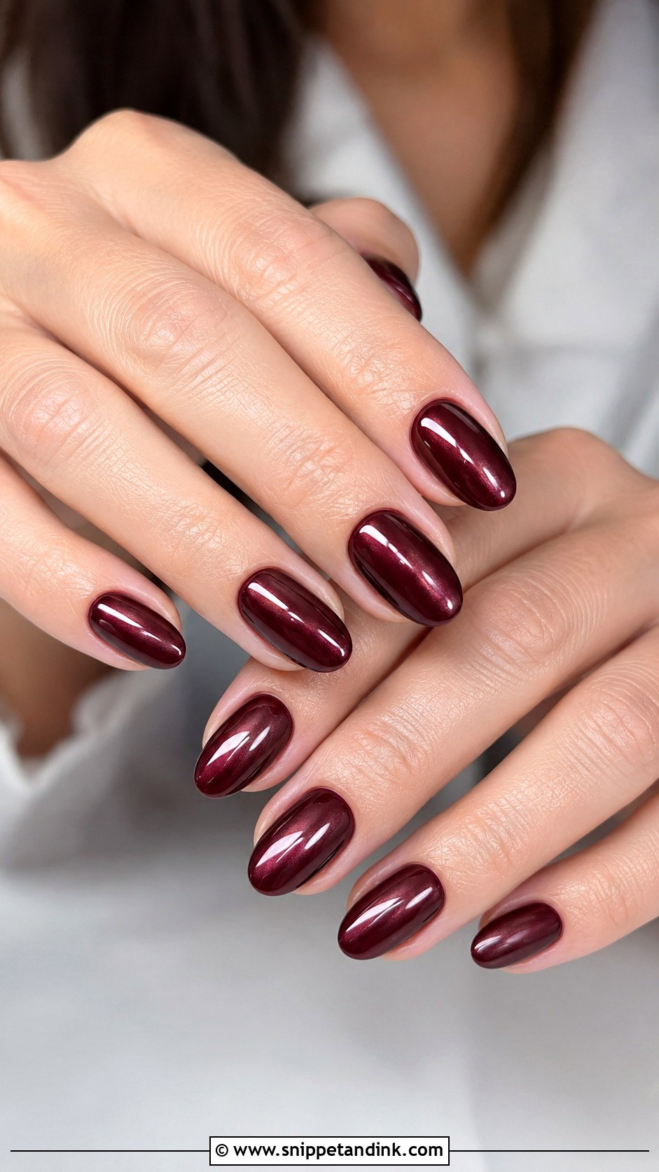 Maroon Chrome Wedding Nails - Snippet and Ink - 20 Maroon Wedding Nails for Bride