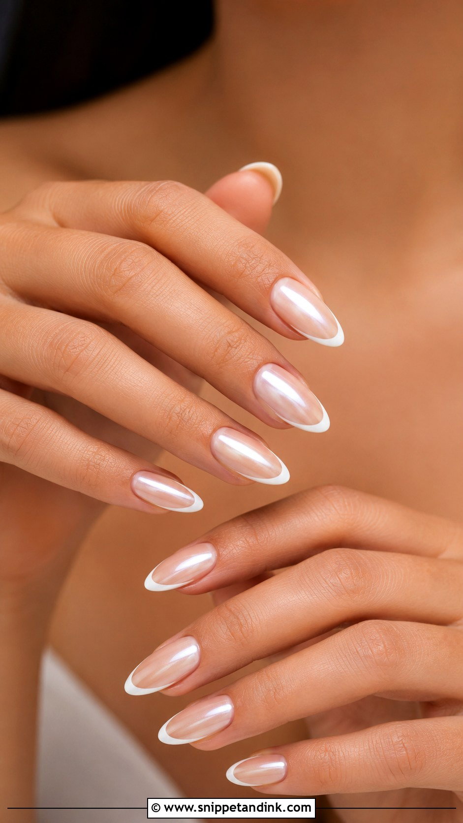 Marriage French Tip Nails - Snippet and Ink - 20 Marriage Nail Art Ideas