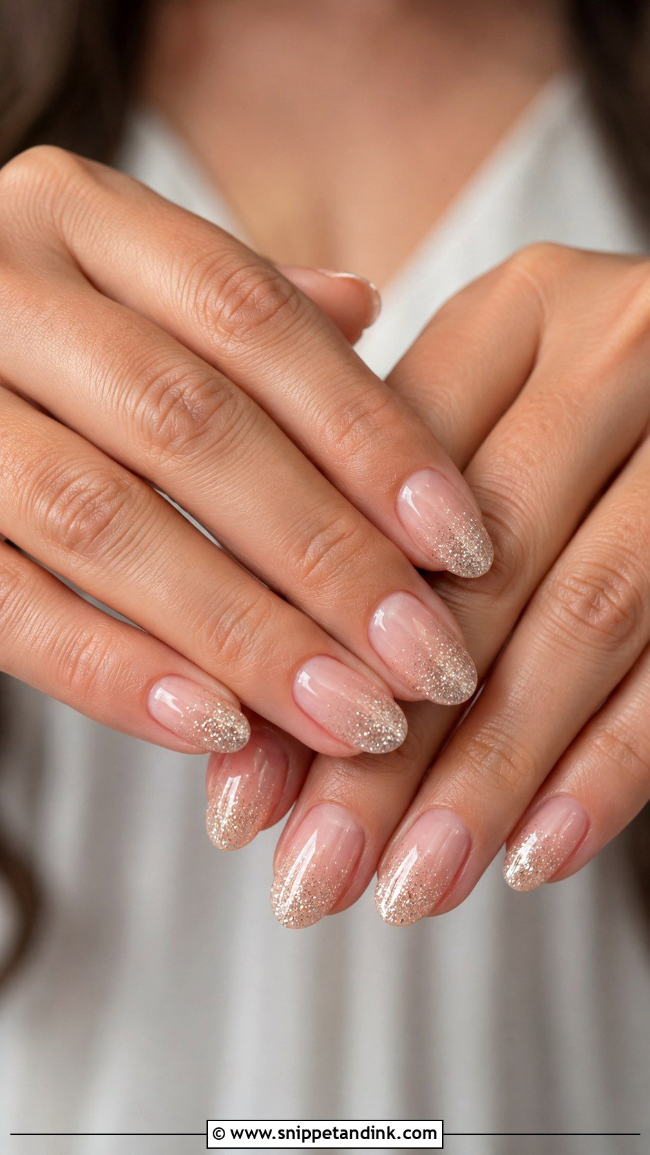 Marriage Ombre Glitter Nails - Snippet and Ink - 20 Marriage Nail Art Ideas