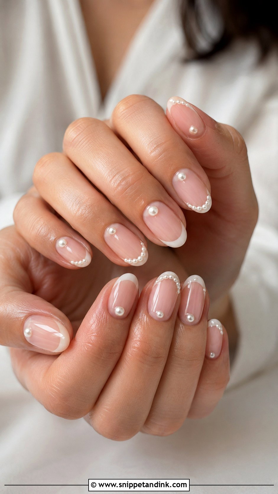 Marriage Pearl Nail Art - Snippet and Ink - 20 Nail Art Designs for Marriage
